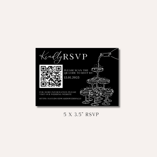Katie RSVP Card
