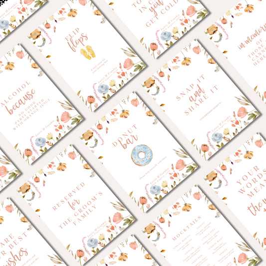 Lottie: Complete Sign Collection (Over 100 Signs 5X7") DIGITAL DOWNLOAD