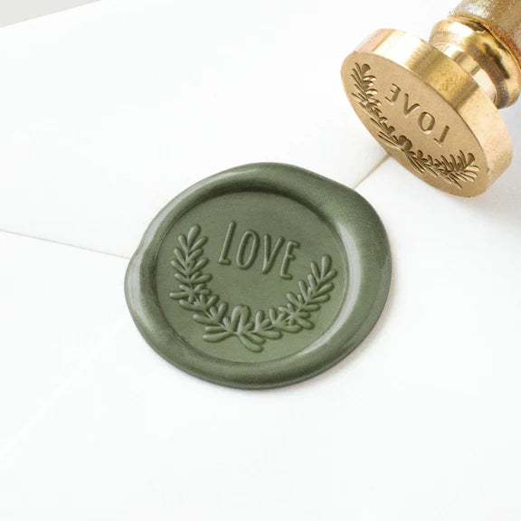 Love Wreath Wax Seal