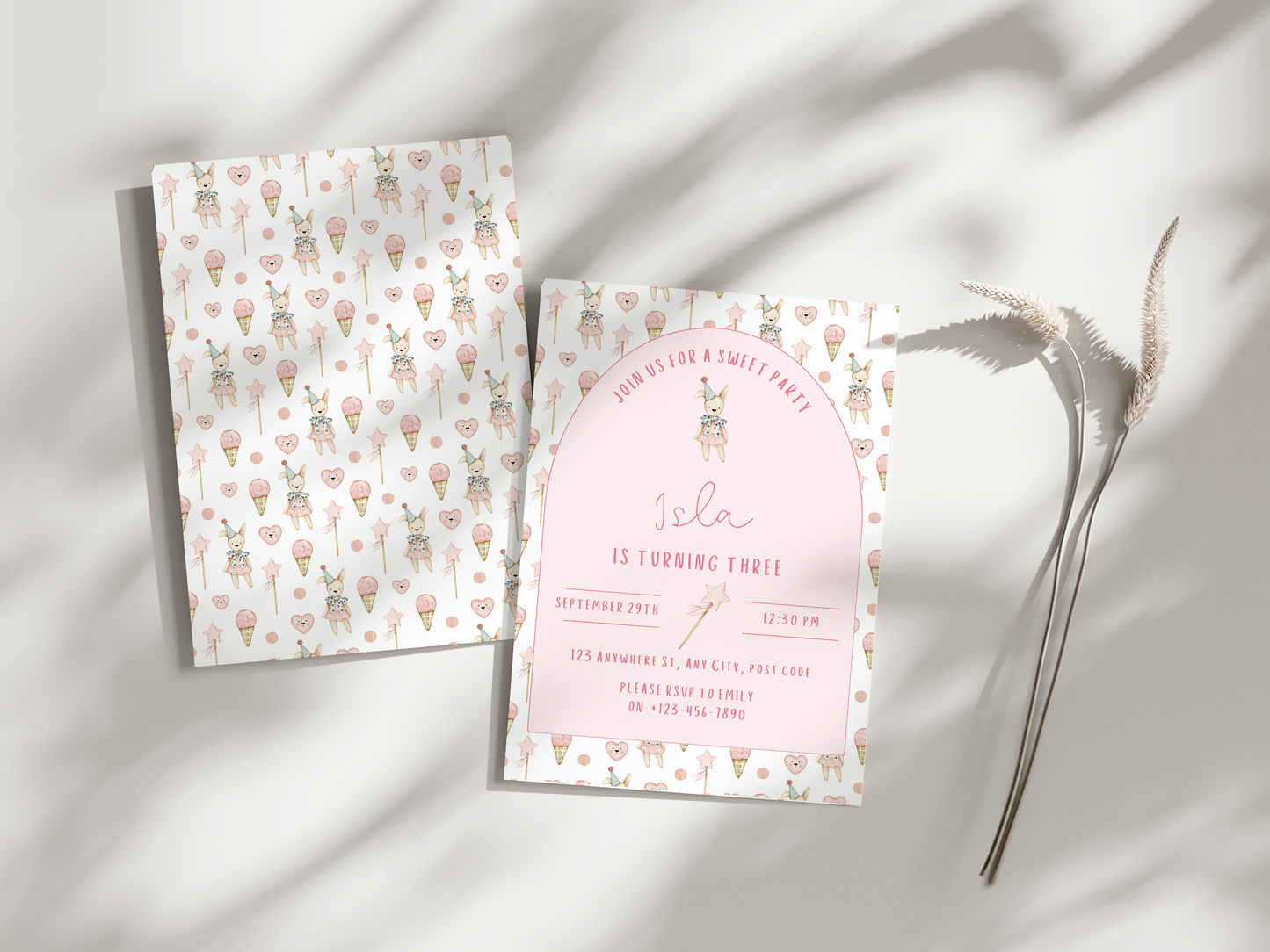 Fairy Birthday Invitation