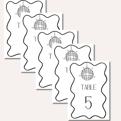 Table Numbers- Effie