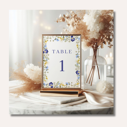Table Numbers- Isla